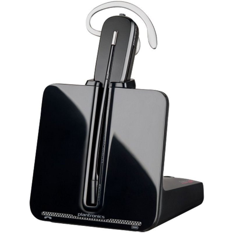 Auricular Sem Fios DECT Poly CS540A/ com Base de carregamento/ WiFi/ Preto