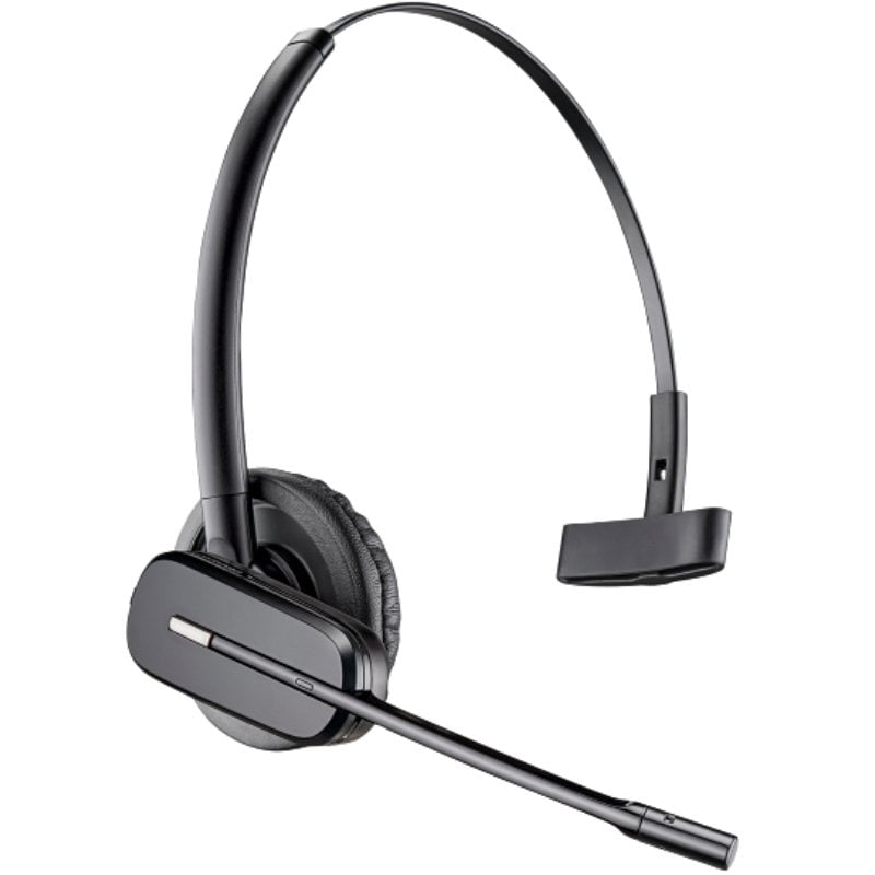 Auricular Sem Fios DECT Poly CS540A/ com Base de carregamento/ WiFi/ Preto