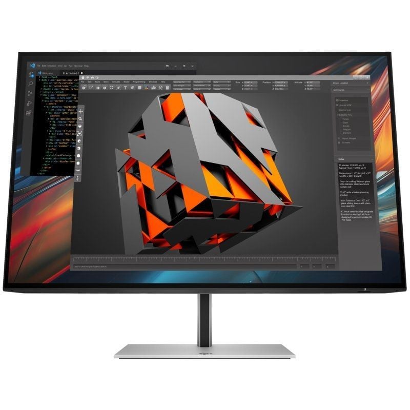 Monitor Profesional HP serie 7 Pro 23.8"/ Full HD/ Regulable en Altura/ Plata