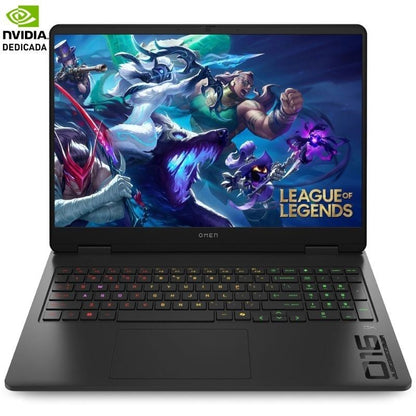 Portátil Gaming HP Omen 16-AN0012NS Intel Core Ultra 7-255H/ 32GB/ 1TB SSD/ GeForce RTX 5070/ 16"/ Sem Sistema Operativo