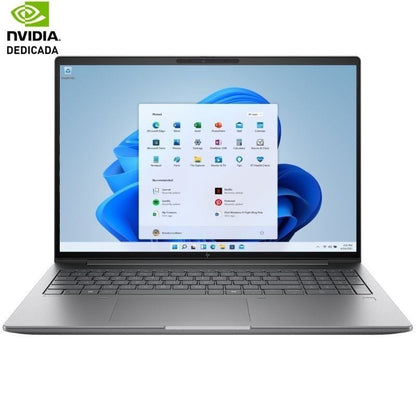 Portátil Workstation HP ZBook X G1i B72XCET Intel Core Ultra 7-255H/ 16GB/ 1TB SSD/ RTX Pro 500 Blackwell/ 16" Tátil/ Win11 Pro