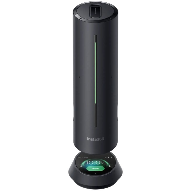 Altifalante/Microfone Portátil para Conferências Insta360 Wave/ USB-Bluetooth/ Preto