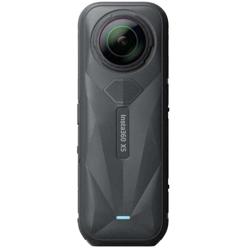 Cámara Digital Deportiva Insta360 X5 Vista múltiple motero Kit/ 8K/ Ángulo de visión 360º/ Negra