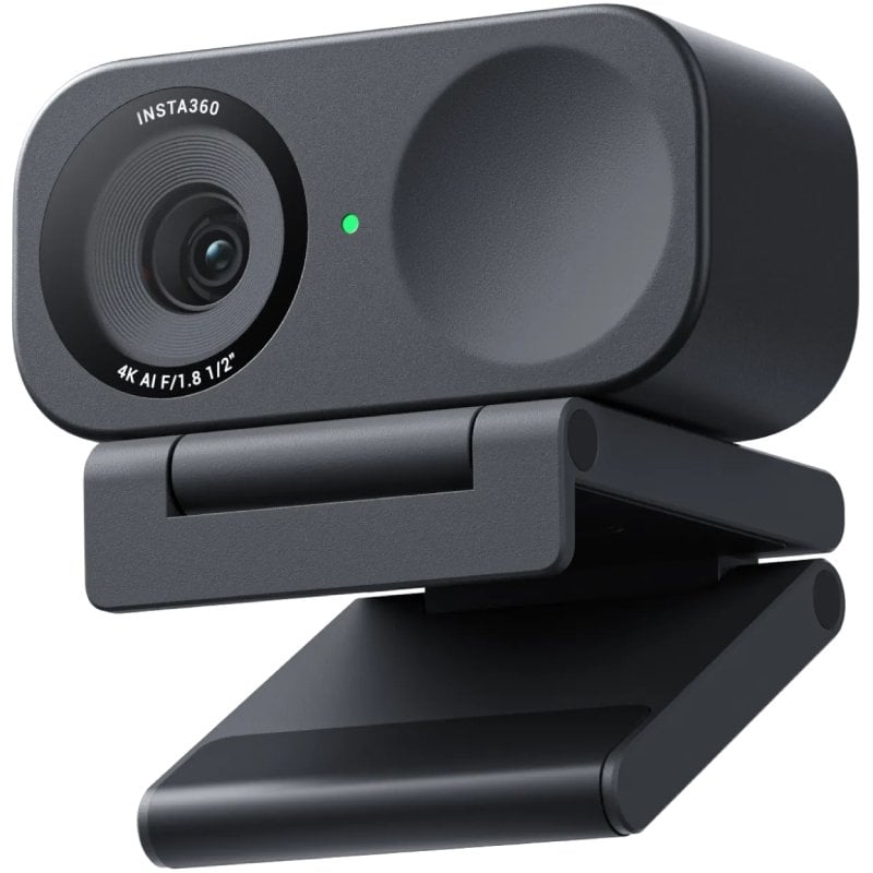 Webcam Insta360 Link 2C/ Seguimiento de IA/ Control por gestos/ 3840 x 2160 4K UHD