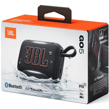 Altavoz con Bluetooth JBL GO 5/ 4.8W/ 1.0/ Negro