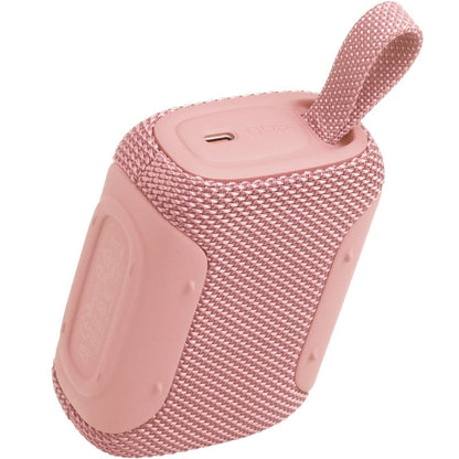 Coluna Bluetooth JBL GO 5/ 4.8W/ 1.0/ Rosa