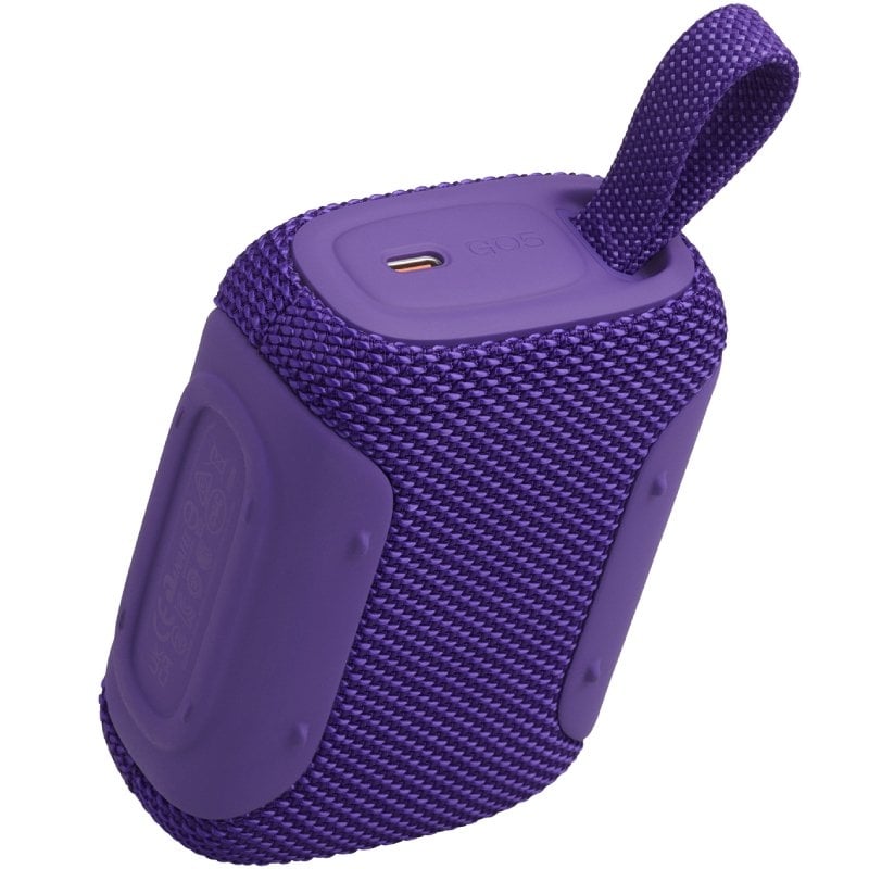 Altavoz con Bluetooth JBL GO 5/ 4.8W/ 1.0/ Púrpura