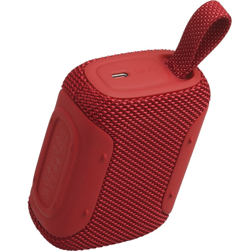 Coluna Bluetooth JBL GO 5/ 4.8W/ 1.0/ Vermelho