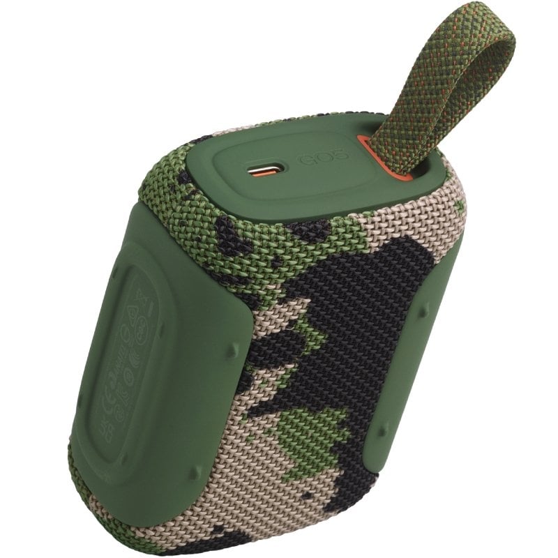 Coluna com Bluetooth JBL GO 5/ 4.8W/ 1.0/ Squad