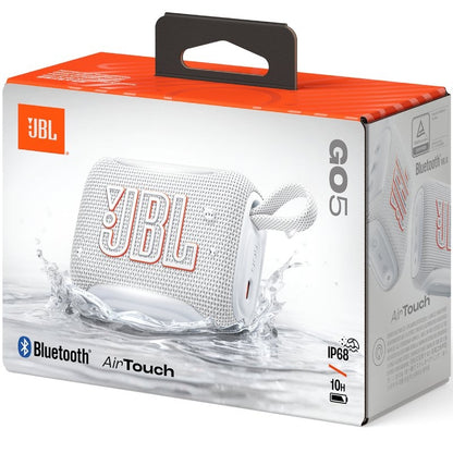 Coluna Bluetooth JBL GO 5/ 4.8W/ 1.0/ Branco