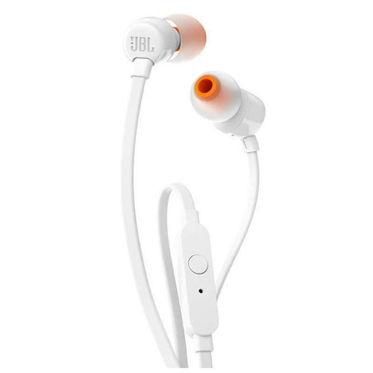 Auscultadores Intrabdominais JBL Tune 110/ com Microfone/ Jack 3.5/ Brancos
