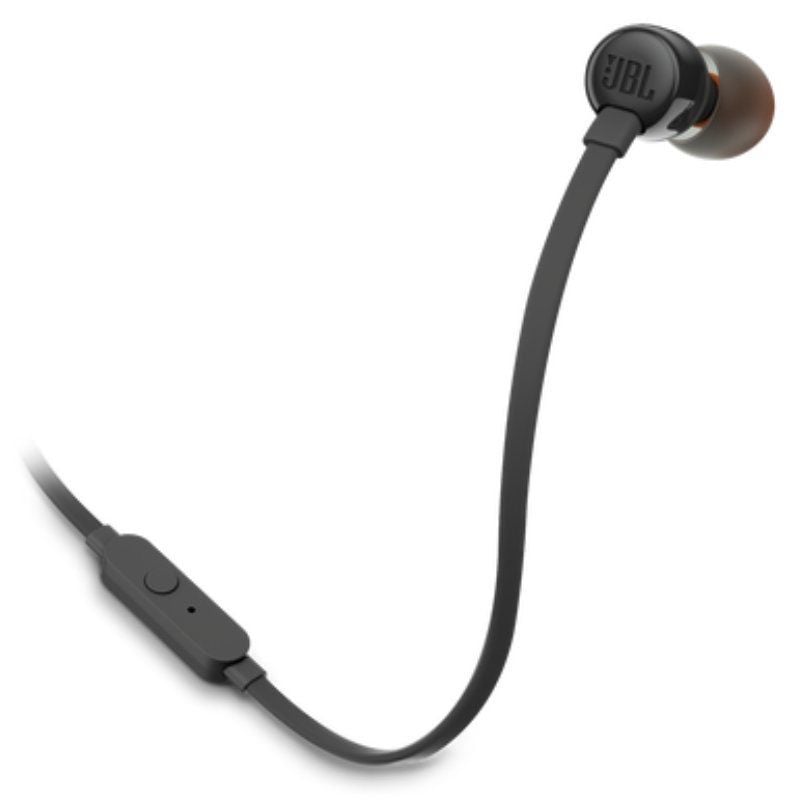 Auscultadores Intracanal JBL Tune 160/ com Microfone/ Jack 3.5/ Pretos