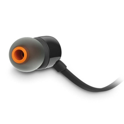 Auscultadores Intracanal JBL Tune 160/ com Microfone/ Jack 3.5/ Pretos