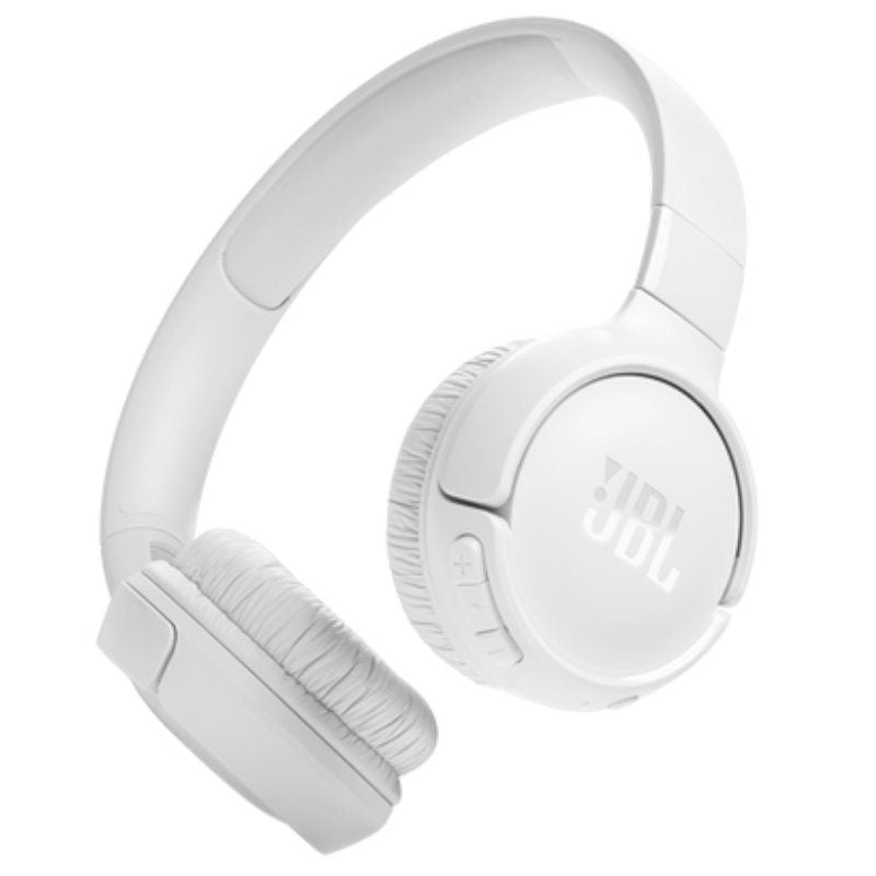 Auscultadores Sem Fios JBL Tune 520BT/ com Microfone/ Bluetooth/ Brancos