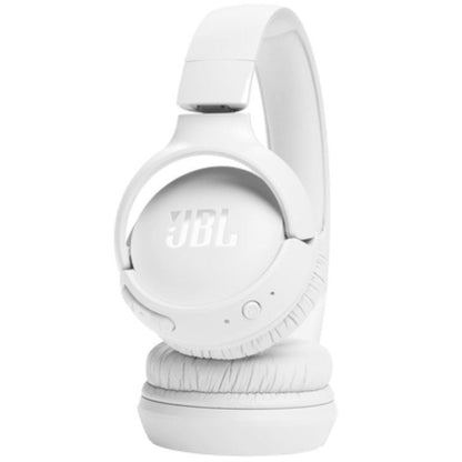 Auscultadores Sem Fios JBL Tune 520BT/ com Microfone/ Bluetooth/ Brancos