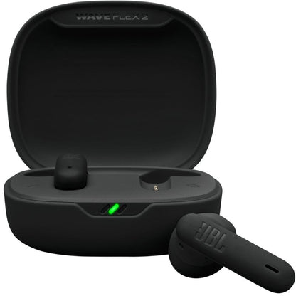 Auscultadores Bluetooth JBL Wave Flex com Estojo de Carregamento/ Autonomia 10h/ Pretos
