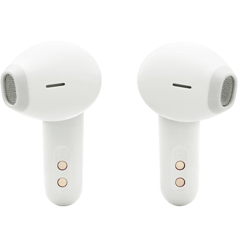 Auscultadores Bluetooth JBL Wave Flex 2 com caixa de carregamento/ Autonomia 10h/ Brancos
