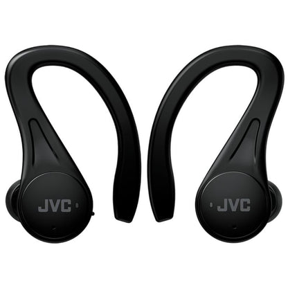 Auscultadores Bluetooth JVC HA-EC25T com estojo de carregamento/ Autonomia 7,5h/ Pretos