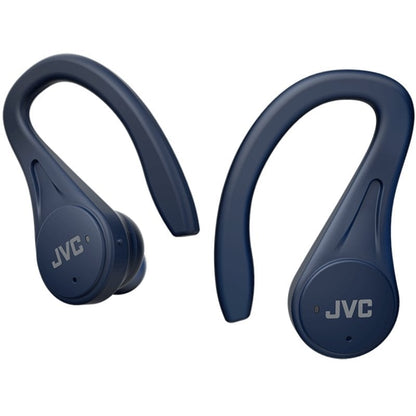 Auriculares Bluetooth JVC HA-EC25T com estojo de carregamento/ Autonomia 7.5h/ Azuis