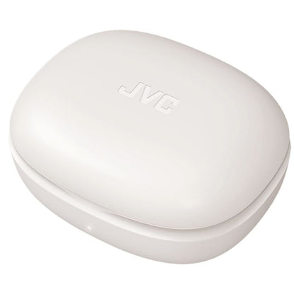 Auriculares Bluetooth JVC HA-EC25T con estuche de carga/ Autonomía 7.5h/ Blancos