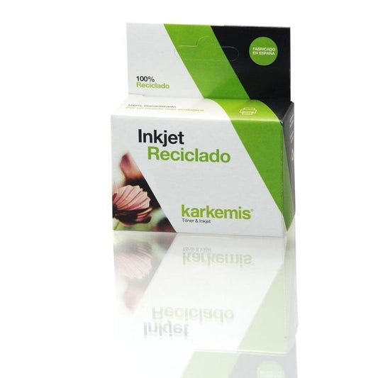 Cartucho de Tinta Reciclado Karkemis HP n.º 308 XXL Alta Capacidade/ Preto