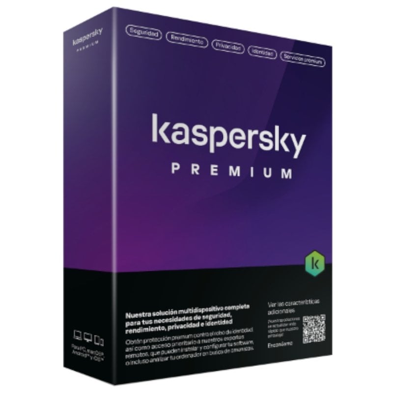 Antivírus Kaspersky Premium/ 5 Dispositivos/ 1 Ano