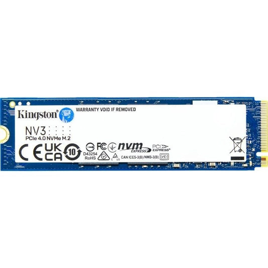 Disco SSD Kingston NV3 4TB/ M.2 2280 PCIe Gen4/ Capacidade Total