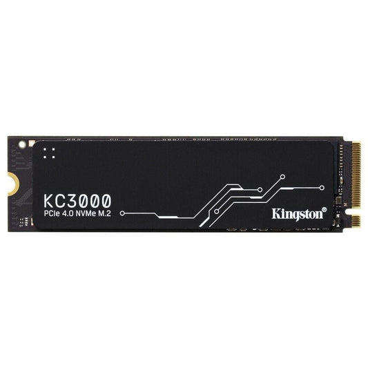 Disco SSD Kingston KC3000 4TB/ M.2 2280 PCIe Gen4/ com Dissipador de Calor/ Capacidade Total