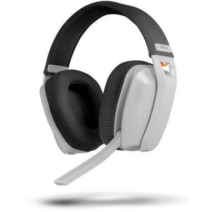 Auscultadores de Gaming Sem Fios com Microfone Krom Kanji/ Bluetooth/ USB 2.0/ Brancos