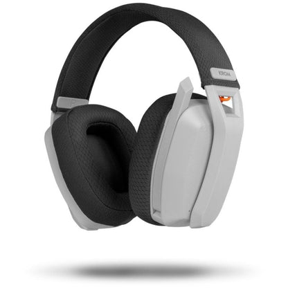 Auscultadores de Gaming Sem Fios com Microfone Krom Kanji/ Bluetooth/ USB 2.0/ Brancos