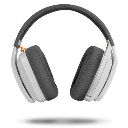 Auscultadores de Gaming Sem Fios com Microfone Krom Kanji/ Bluetooth/ USB 2.0/ Brancos