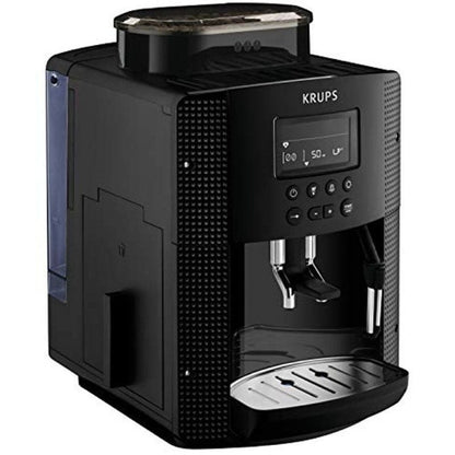 Cafetera Expreso Krups Essential Pisa EA81P070/ 1450W/ 15 Bares/ Negra