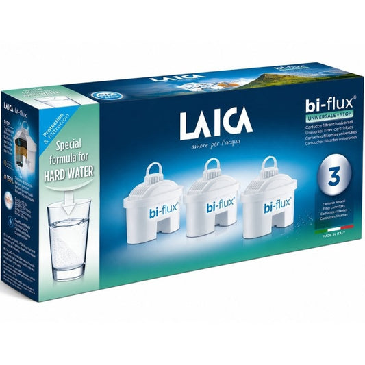 Filtros BI-FLUX Anticalcário Laica H3MEU01/ Pack 3