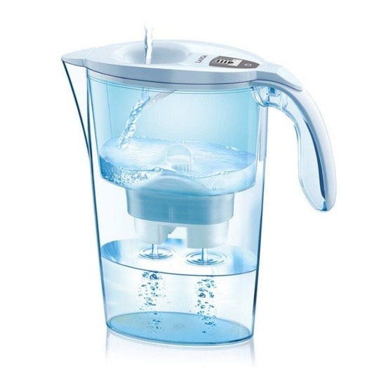 Jarra Filtrante Laica Stream Line/ Capacidade 2.3L/ Branca