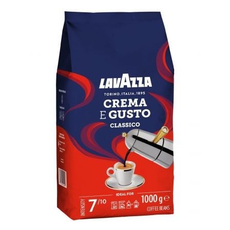 Café en Grano Lavazza Crema e Gusto Clásico/ 1Kg