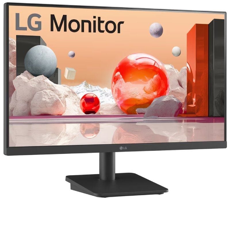 Monitor LG 24BA400-B 23.8"/ Full HD/ Multimédia/ Preto
