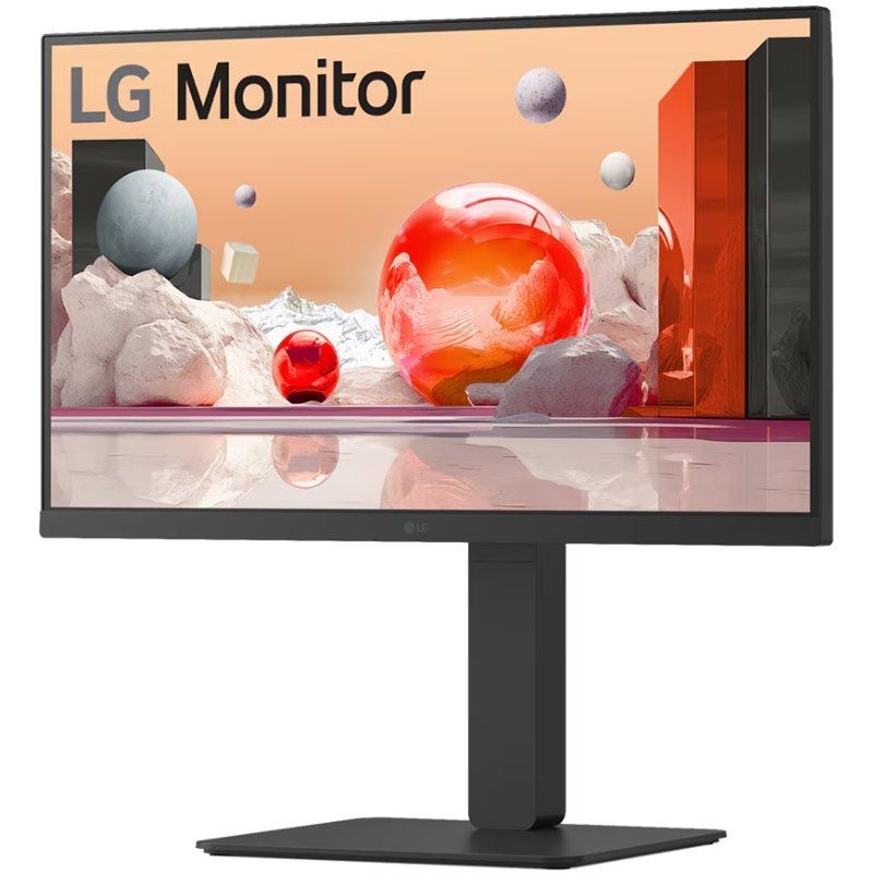 Monitor Profesional LG 24BA650-B 23.8"/ Full HD/ Multimedia/ Negro