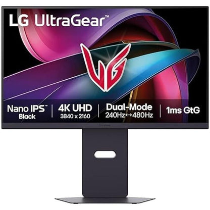 Monitor Gaming LG UltraGear 27G850A-B 27"/ 4K/ 1ms/ 240Hz/ IPS/ Ajustável em altura/ Roxo Acinzentado