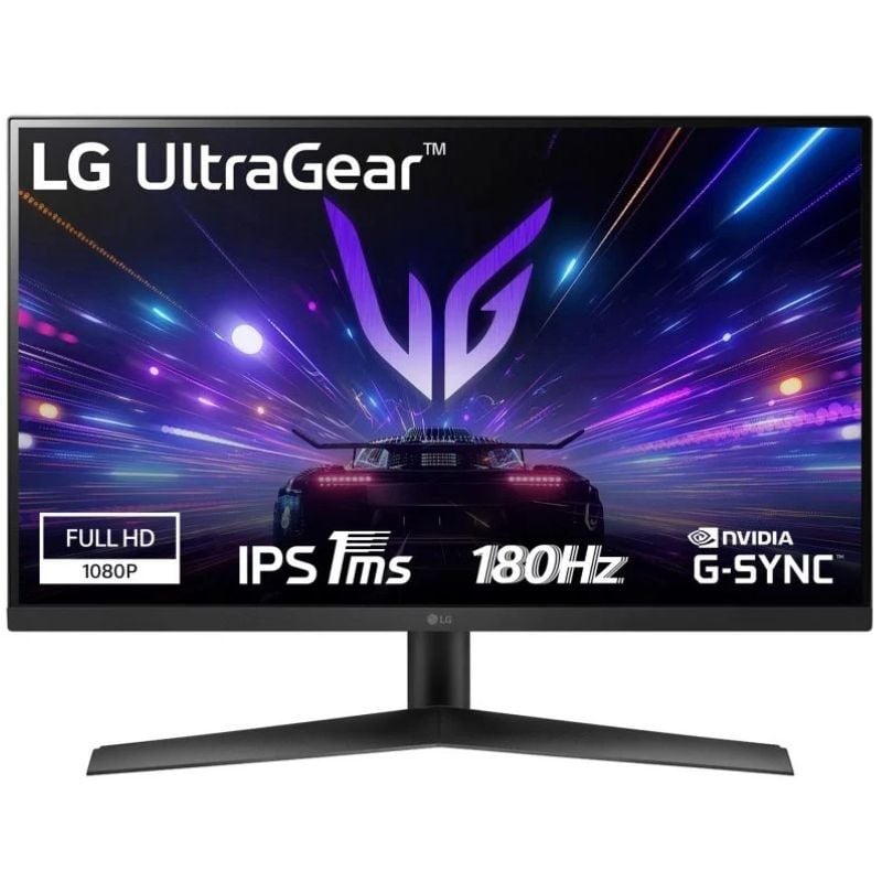 Monitor Gaming LG UltraGear 27GS60F-B 27"/ Full HD/ 1ms/ 180Hz/ IPS/ Preto