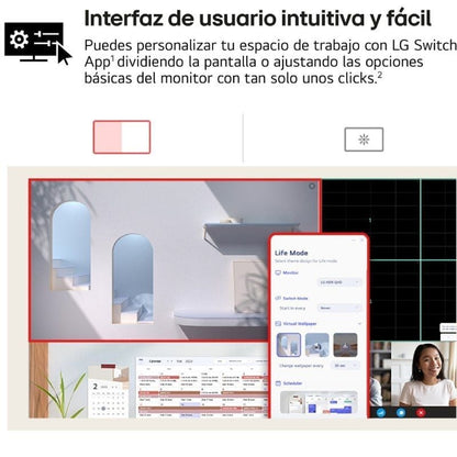 Monitor Multiusos LG UltraFine 27US500-W 27"/ 4K/ Multimédia/ Branco