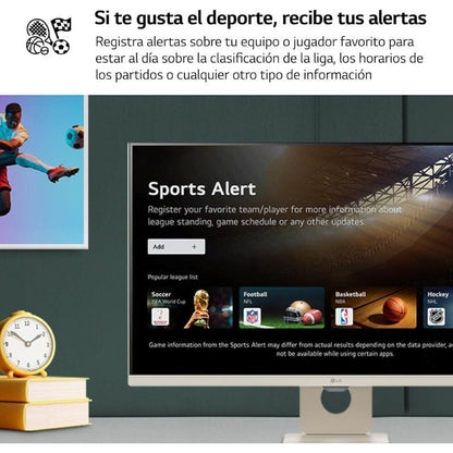 Smart Monitor LG MyView 32SR50F-W 31.5"/ Full HD/ Multimedia/ Smart TV/ Blanco