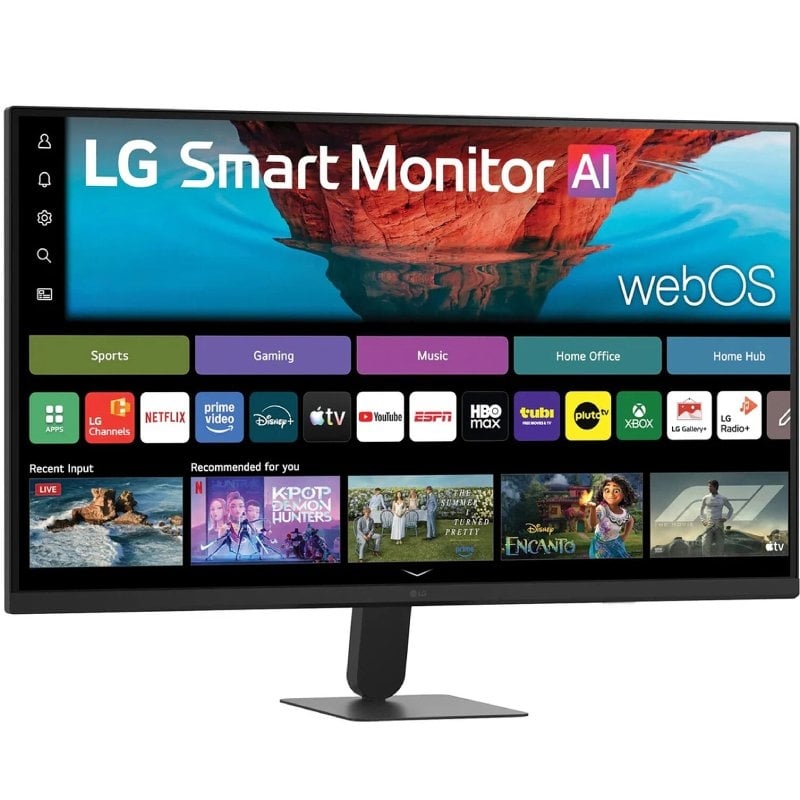 Smart Monitor LG Ultrafine 32U701SB-B 31.5"/ 4K/ Multimedia/ Smart TV/ Negro