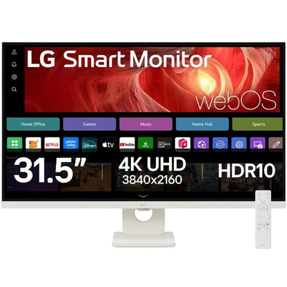 Monitor Inteligente LG 32U721SA-W 31.5"/ 4K/ Multimédia/ Smart TV/ Branco