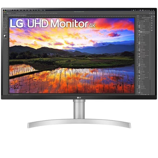 Monitor Profissional LG 32UN650K-W 31.5"/ 4K/ Multimédia/ Altura ajustável/ Branco