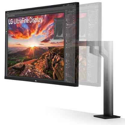 Monitor Profissional LG UltraFine Display 32UN880K-B 31.5"/ 4K/ Multimédia/ Regulável em altura/ Preto