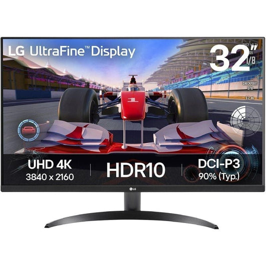 Monitor Profissional LG UltraFine 32UR500K-B 31.5"/ 4K/ Multimédia/ Preto