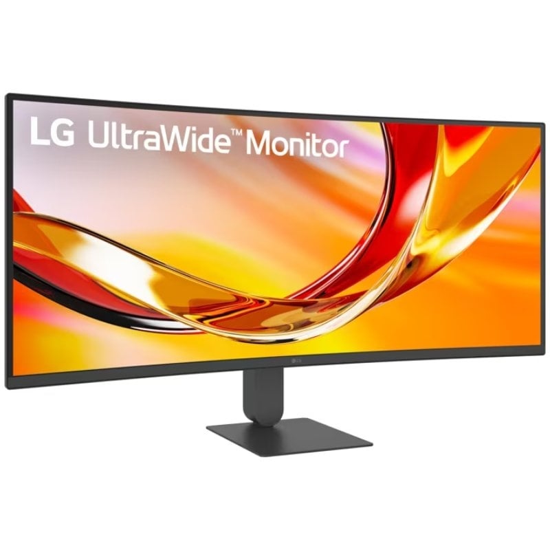 Monitor Profissional Ultra-Panorâmico Curvo LG UltraWide 34U640B-B 34"/ WQHD/ Ajustável em Altura/ Preto