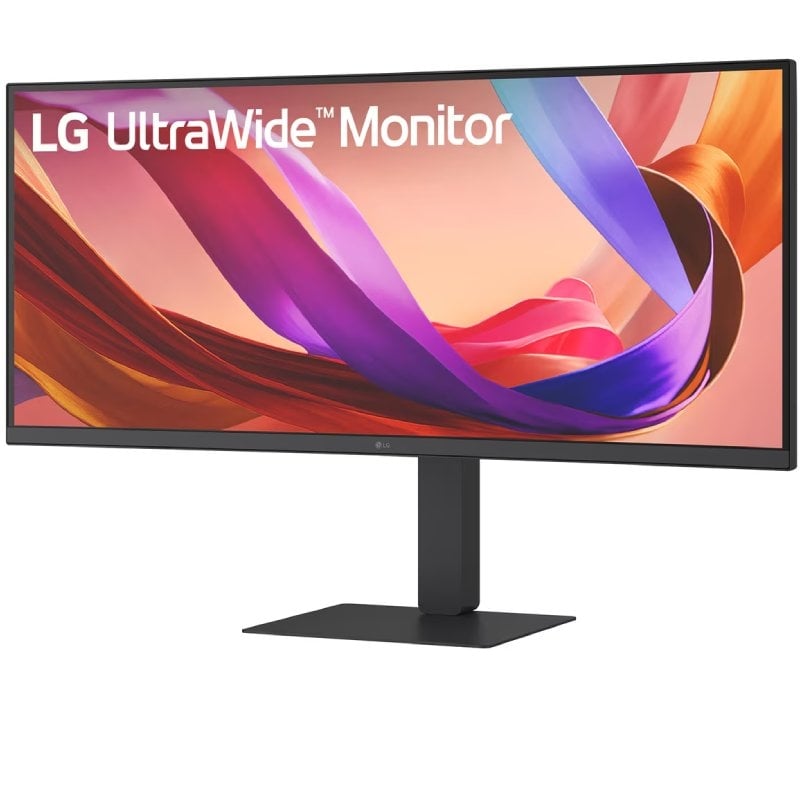 Monitor Profesional Ultrapanorámico Curvo LG UltraWide 34U650A-B 34"/ WQHD/ Multimedia/ Regulable en altura/ Negro
