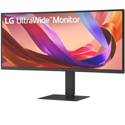 Monitor Profesional Ultrapanorámico Curvo LG UltraWide 34U650A-B 34"/ WQHD/ Multimedia/ Regulable en altura/ Negro