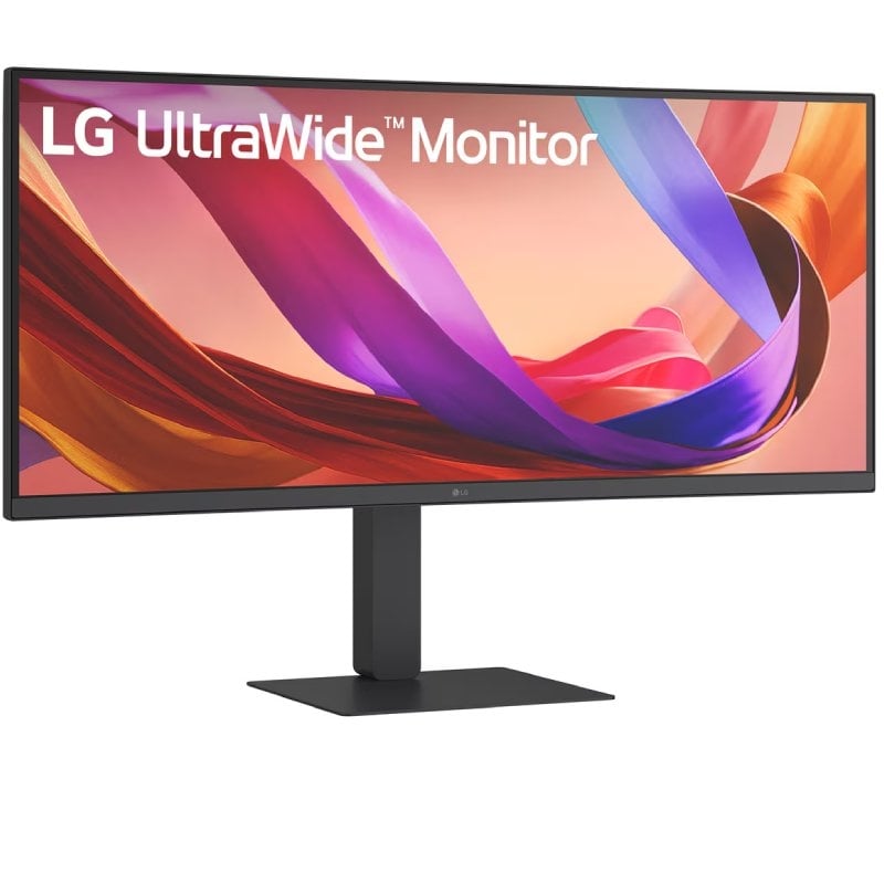 Monitor Profesional Ultrapanorámico Curvo LG UltraWide 34U650A-B 34"/ WQHD/ Multimedia/ Regulable en altura/ Negro